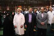 مراسم تودیع و معارفه روسای پیشین و جدید بیمارستان دکتر شریعتی برگزار شد
